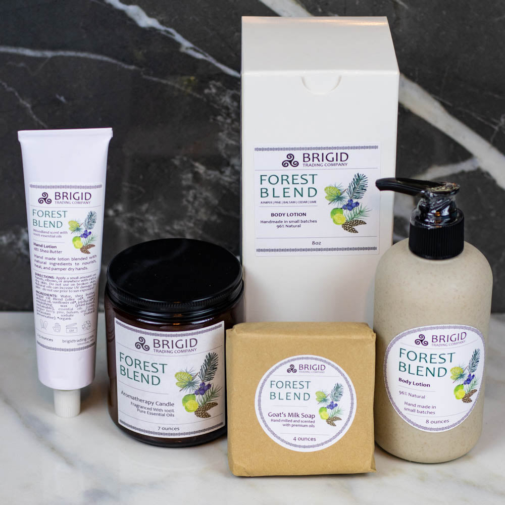 Forest Blend Natural Hand Lotion - Juniper, Pine, Balsam, Cedar, and Lime