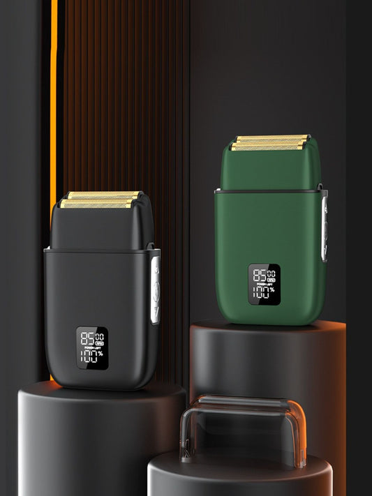 Portable Mini Shaver with LED Display