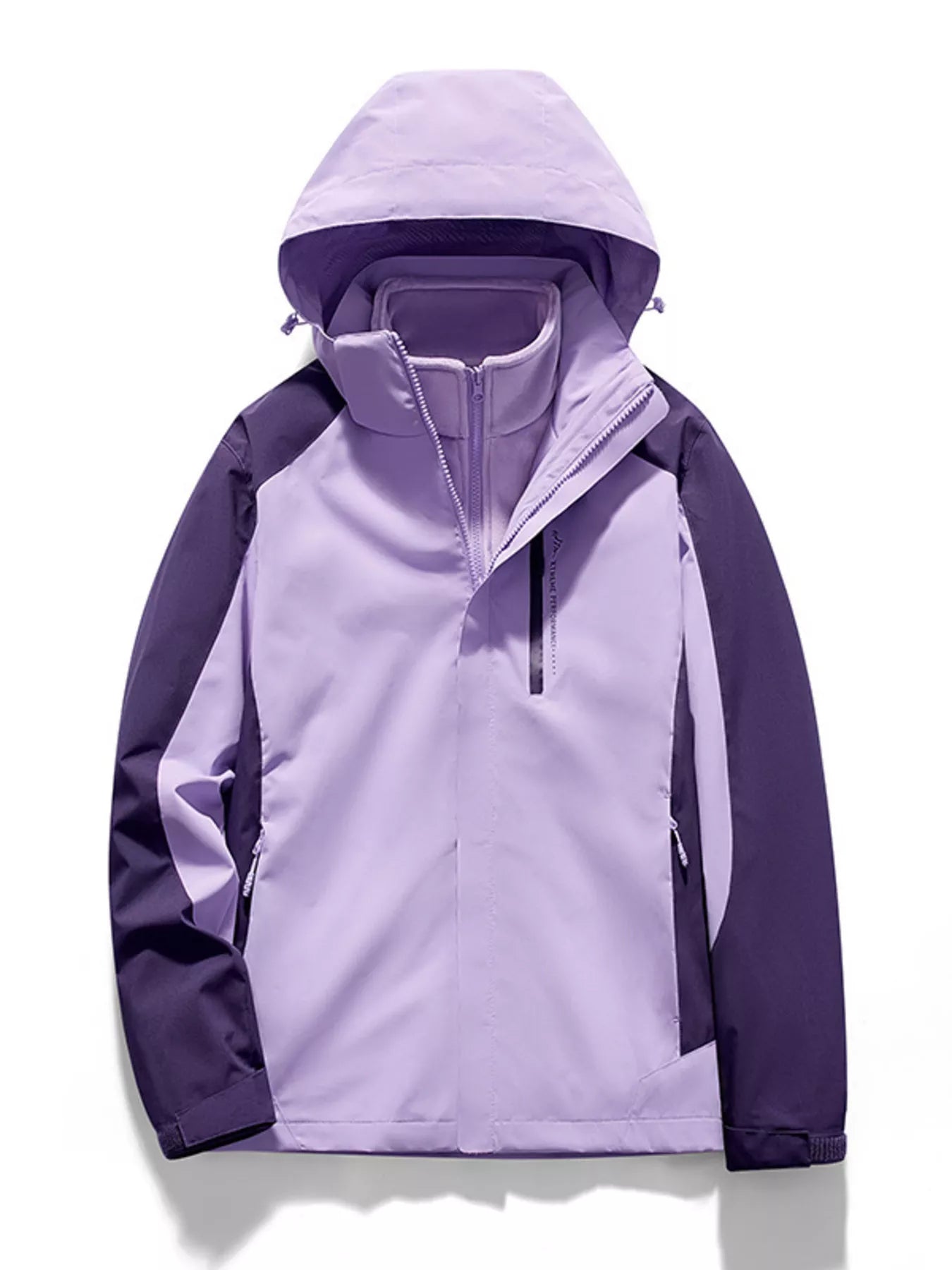 Men's Plus Size Hooded Windproof Outdoor Jacket