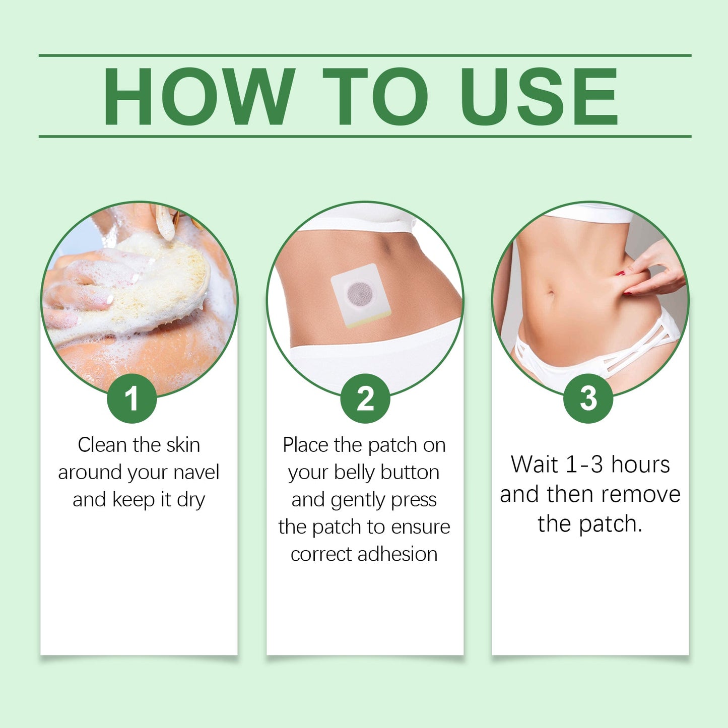 South Moon Herbal Body Care Patches, Herbal Body Care For Lazy People Daily Firming Skin Big Belly Arms Bye Bye Meat