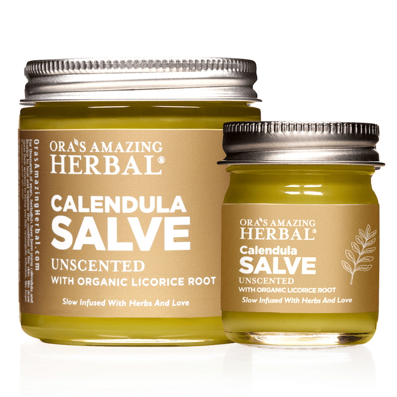 Calendula Salve with Licorice Root and Castor Oil