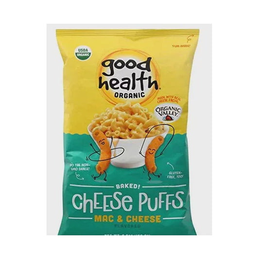 Good Health - Puffs Mac n' Cheese (Pack of 10) 5.25 Oz