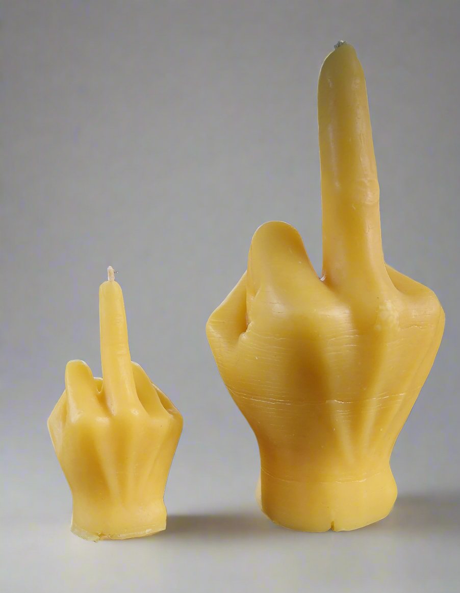 Middle Finger Candle