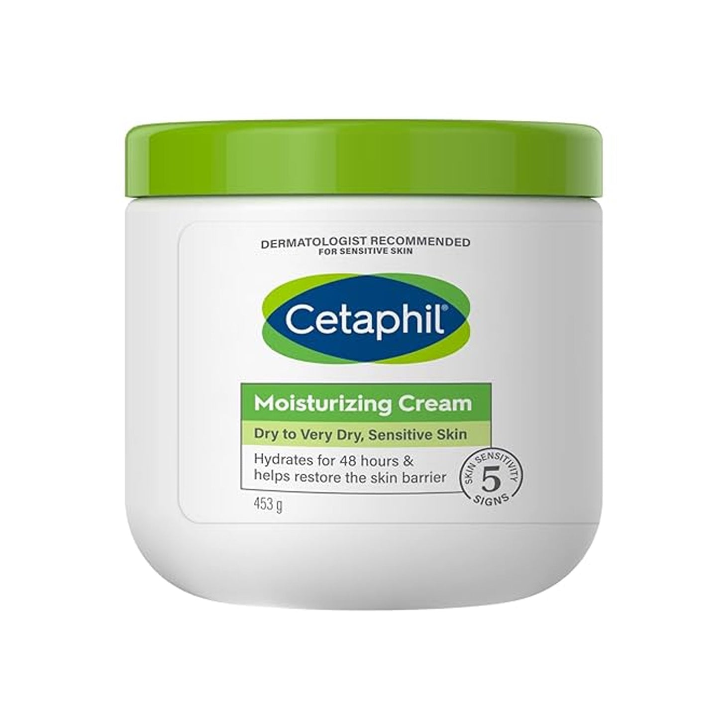 Cetaphil Body Moisturizing Cream for Dry & Sensitive Skin 16 oz - New