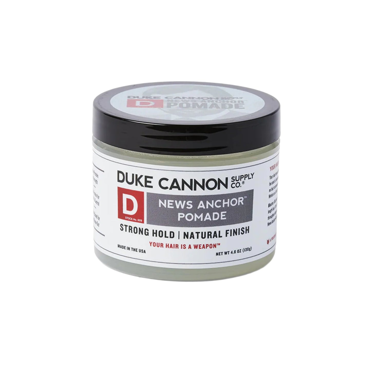 Duke Cannon News Anchor Pomade 4.6oz - New