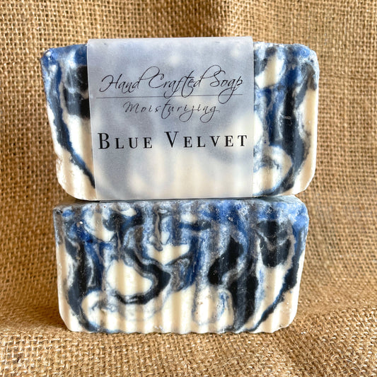 Hand Crafted Soap - Blue Velvet