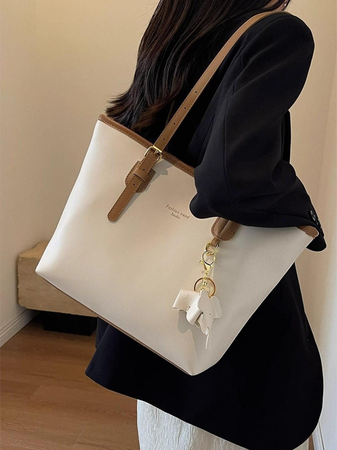 PU Leather Tote Bag