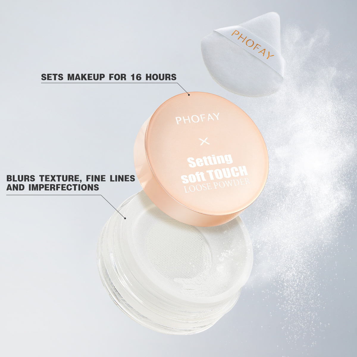 Phofay Setting Soft Touch Loose Powder