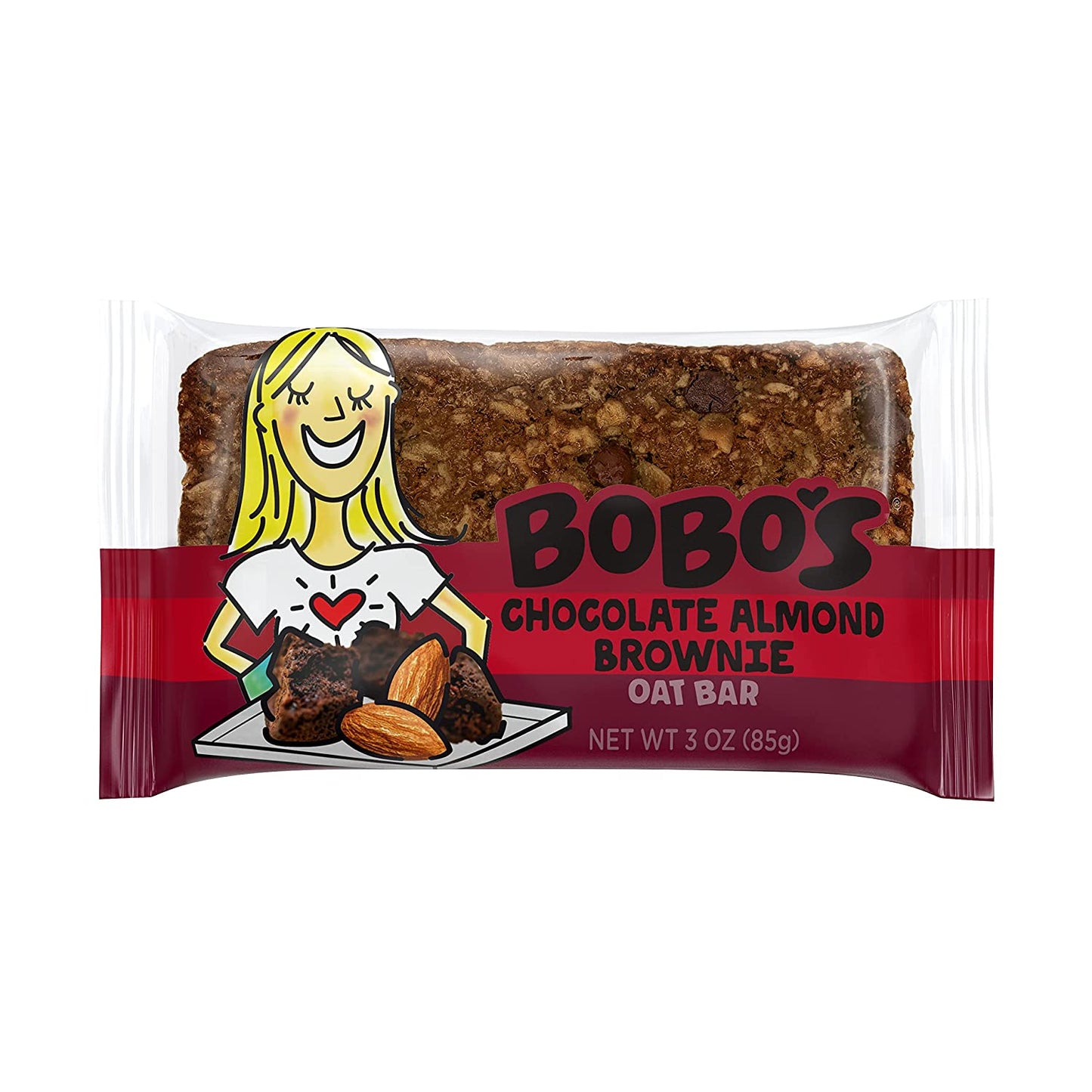 Bars Bobo's Oat Bars - (Pack of 12) 3 Oz Gluten-Free Chocolate Brownie Flavor