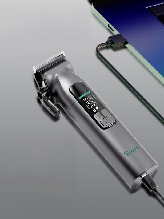 Cordless Hair Clipper with LED Display
