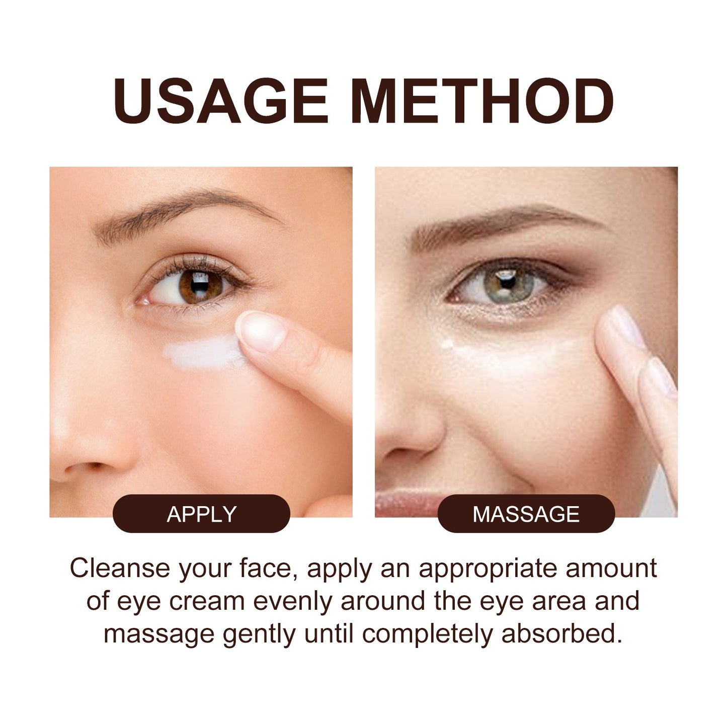 Wiyun Retinol Eye Cream Firming, Moisturizing, Lifting And Smoothing Fine Lines Crow's Feet Anti-wrinkle Eye Cream