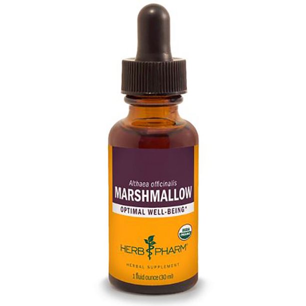 Herb Pharm Marshmallow Extract 1 oz - Organic Liquid Herbal