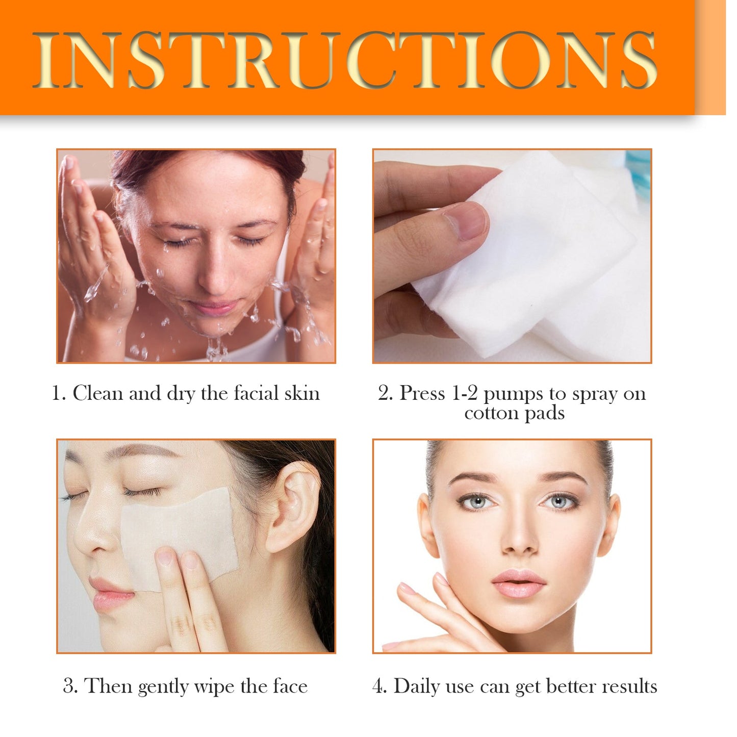 West&Month Retinol Pigment Correcting Spray, Lightening Spots Moisturizing Whitening Skin Care Spray