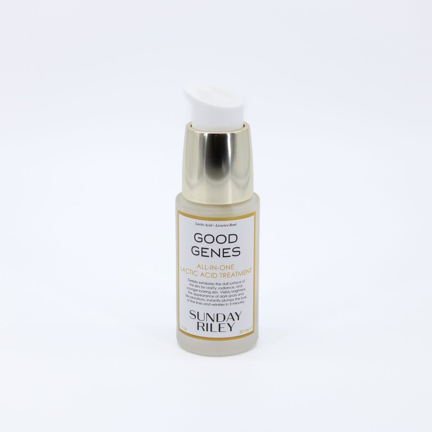 SUNDAY RILEY Good Genes Lactic Acid Treatment 1oz - New
