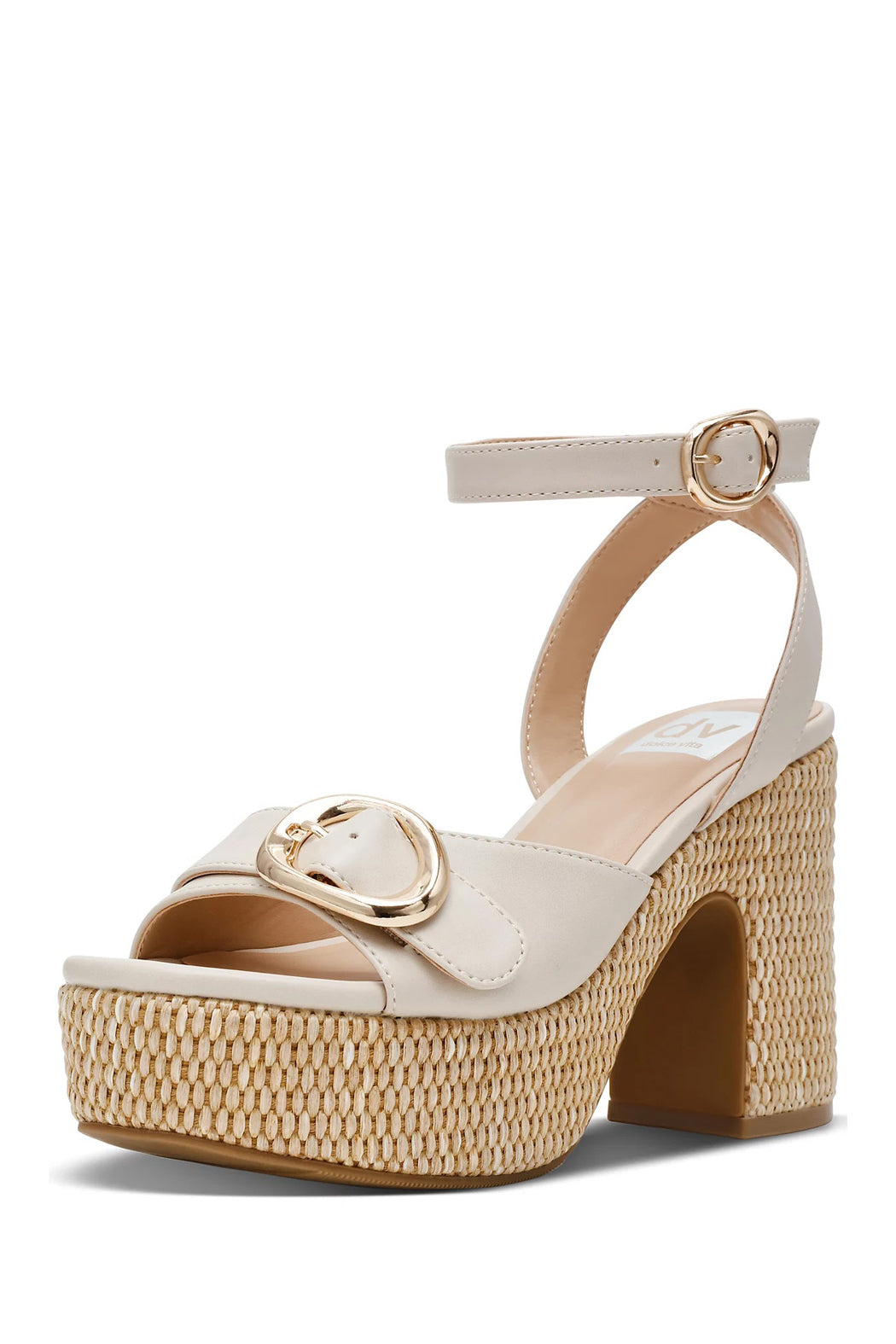 Merie Raffia Heel