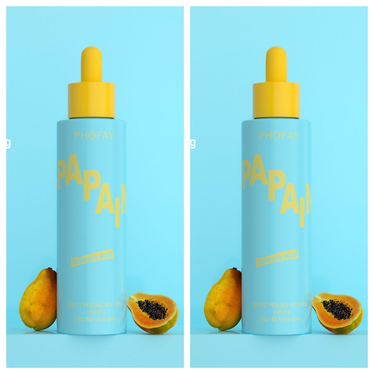 PHOFAY GENTLE PEELING SOLUTION PAPAYA ENZYME AHA BHA