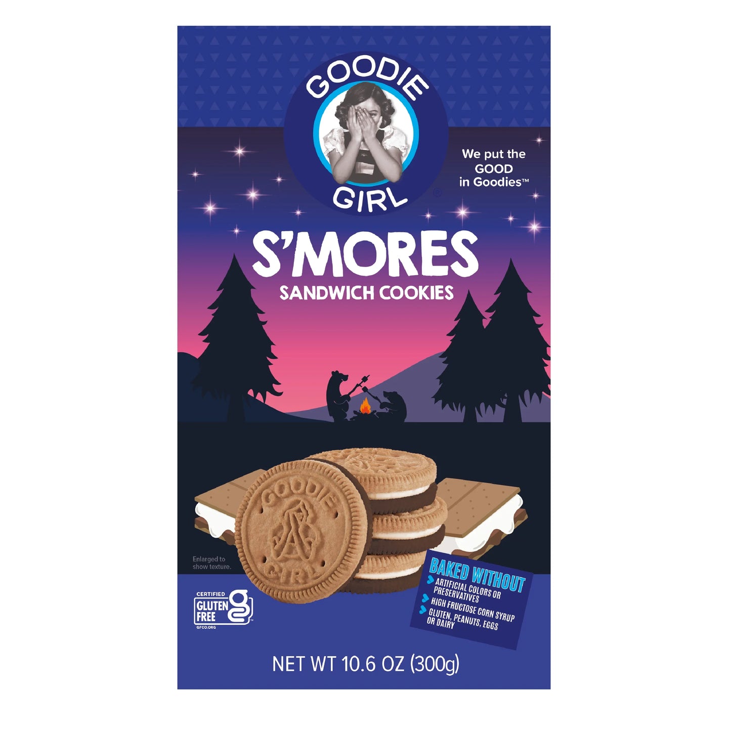 Goodie Girl Smorz Sandwich Crème (Pack of 6 - 10.6 oz)