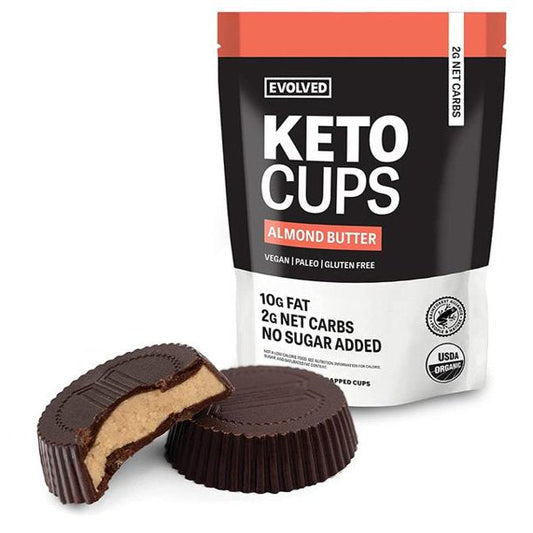 Evolved Keto Cups Almond (Pack of 7) - 6-4.93 Oz