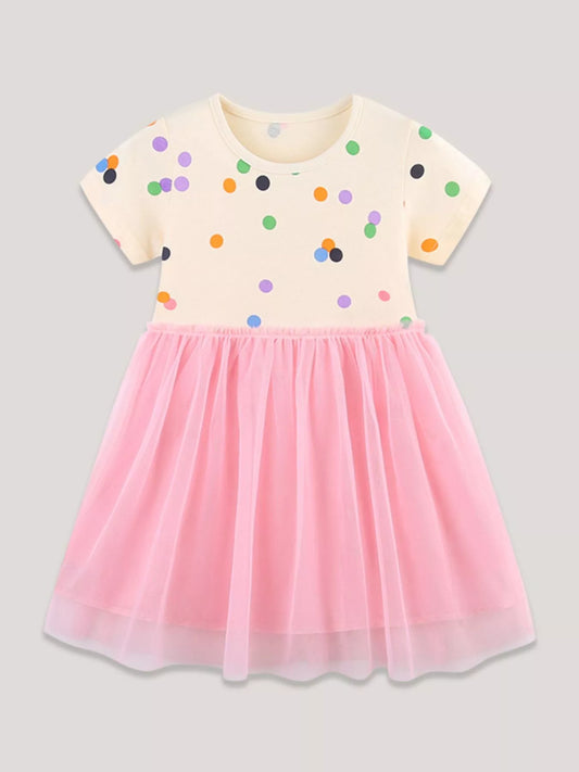 Children's Polka Dot Tulle Dress