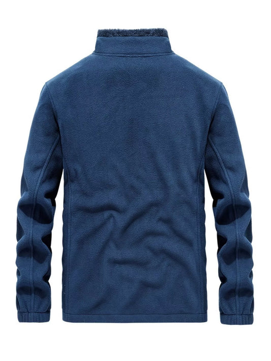 Men's Plus Size Fleece Lined Full Zip Outerwear