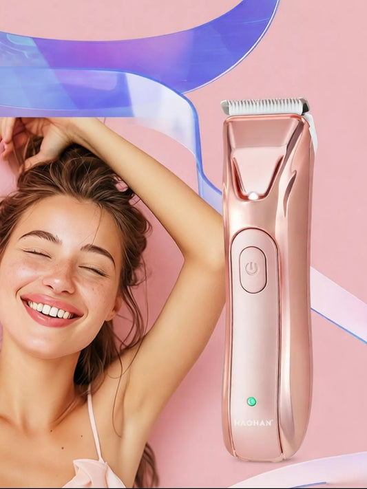 2-Piece Portable Rechargeable Hair Removal