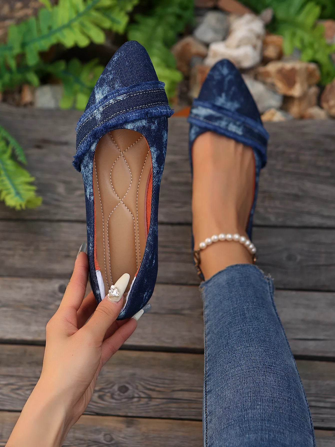 Point Toe Slip-Ons