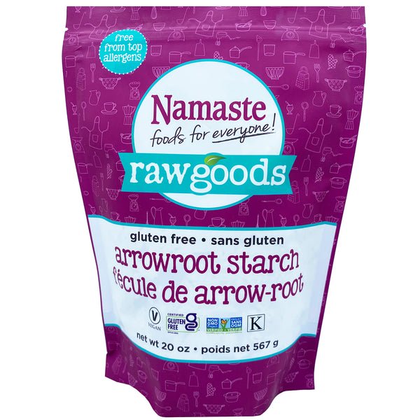 Namaste Foods Organic Arrowroot Starch - Gluten-Free, 20 oz (Pack of 6)