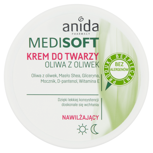 Anida MediSoft Moisturizing Face Cream With Olive Oil 100ml