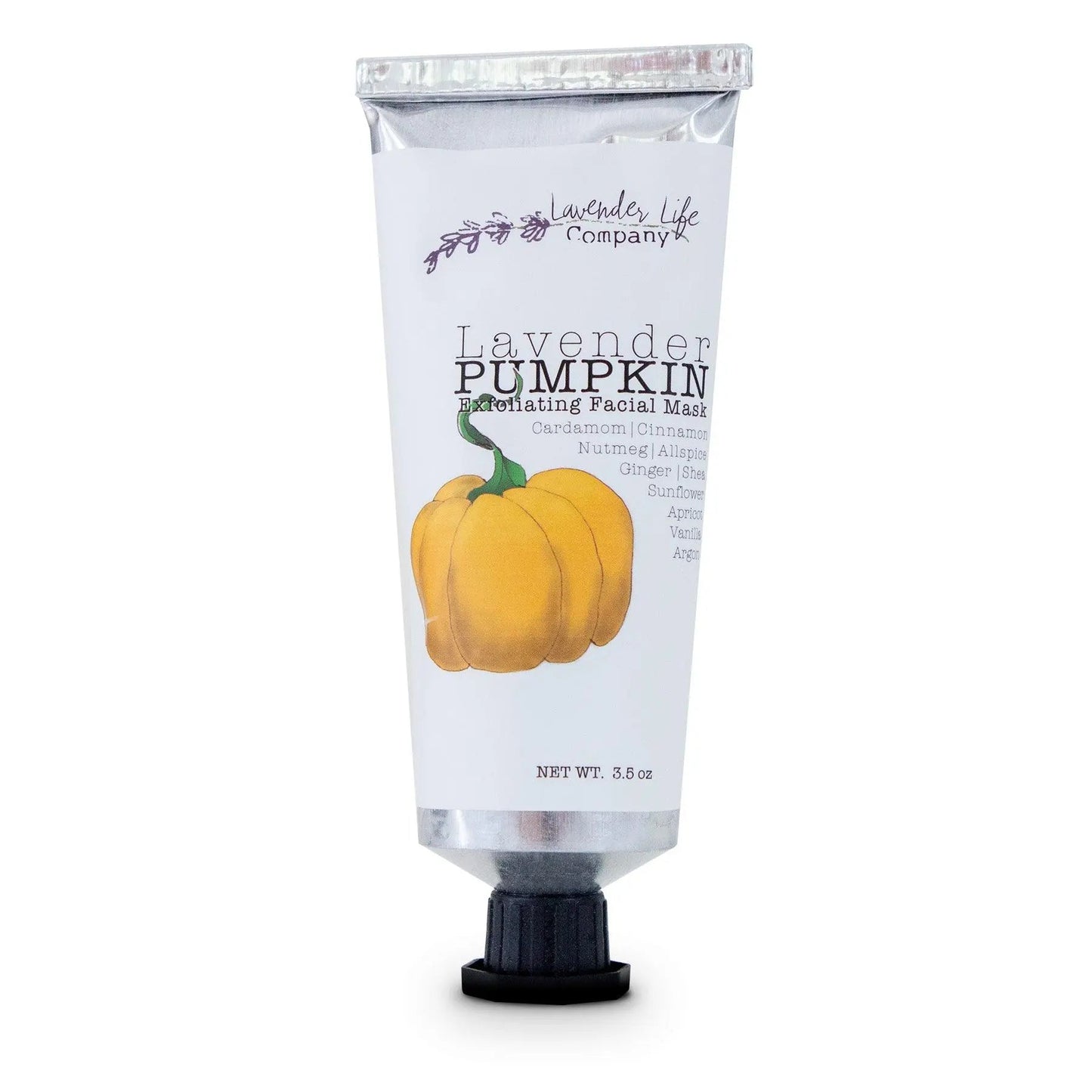 Exfoliating Facial Mask with Lavender & Pumpkin