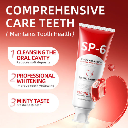 HUNMUI Probiotic Whitening Toothpaste 120g