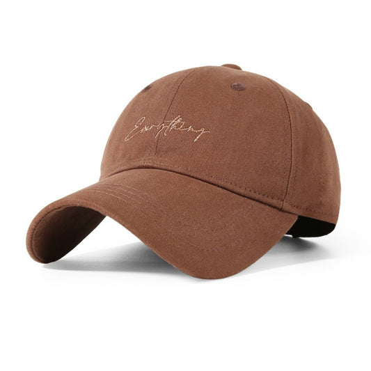 Embroidered Letter Casual Baseball Cap