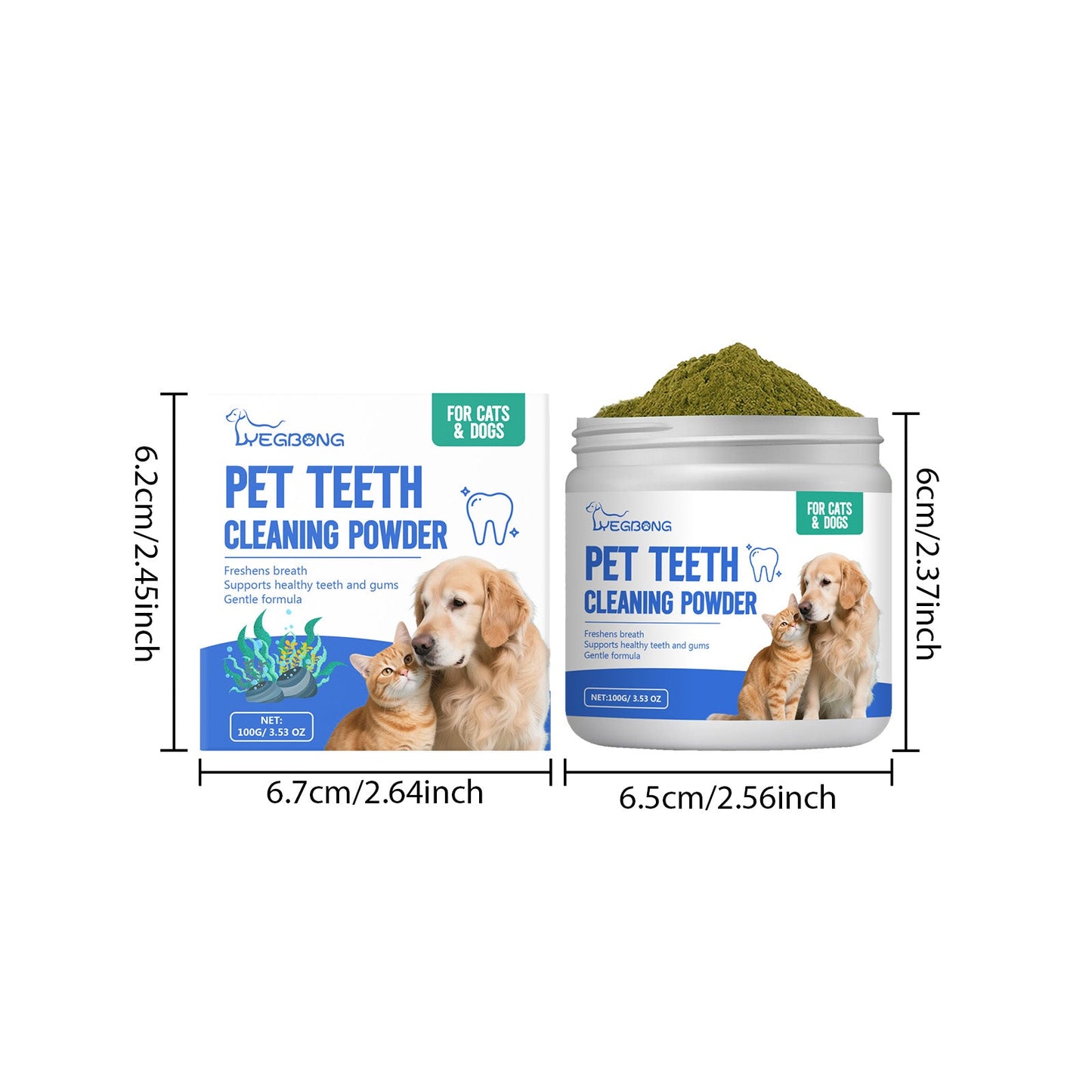Cat And Dog Teeth Cleaning Powder