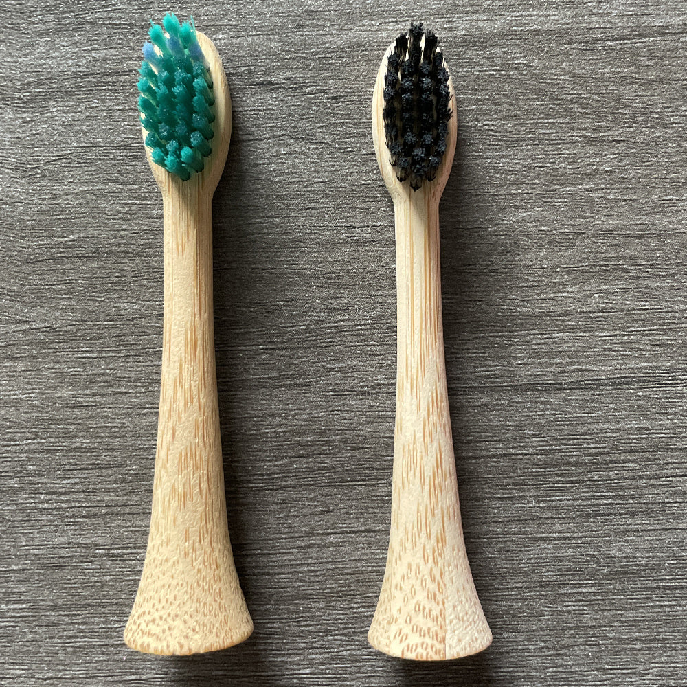 Electric Biodegradable Bamboo Toothbrush Head