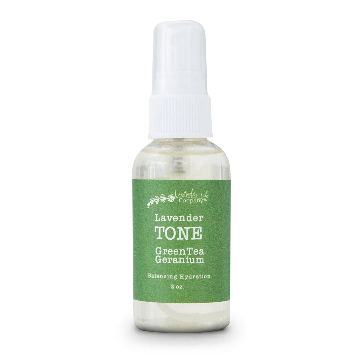 Facial Toner with Organic Lavender, Green Tea & Geranium