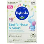 Hyland's Sinus Relief & Decongestant Tablets, 50 Count