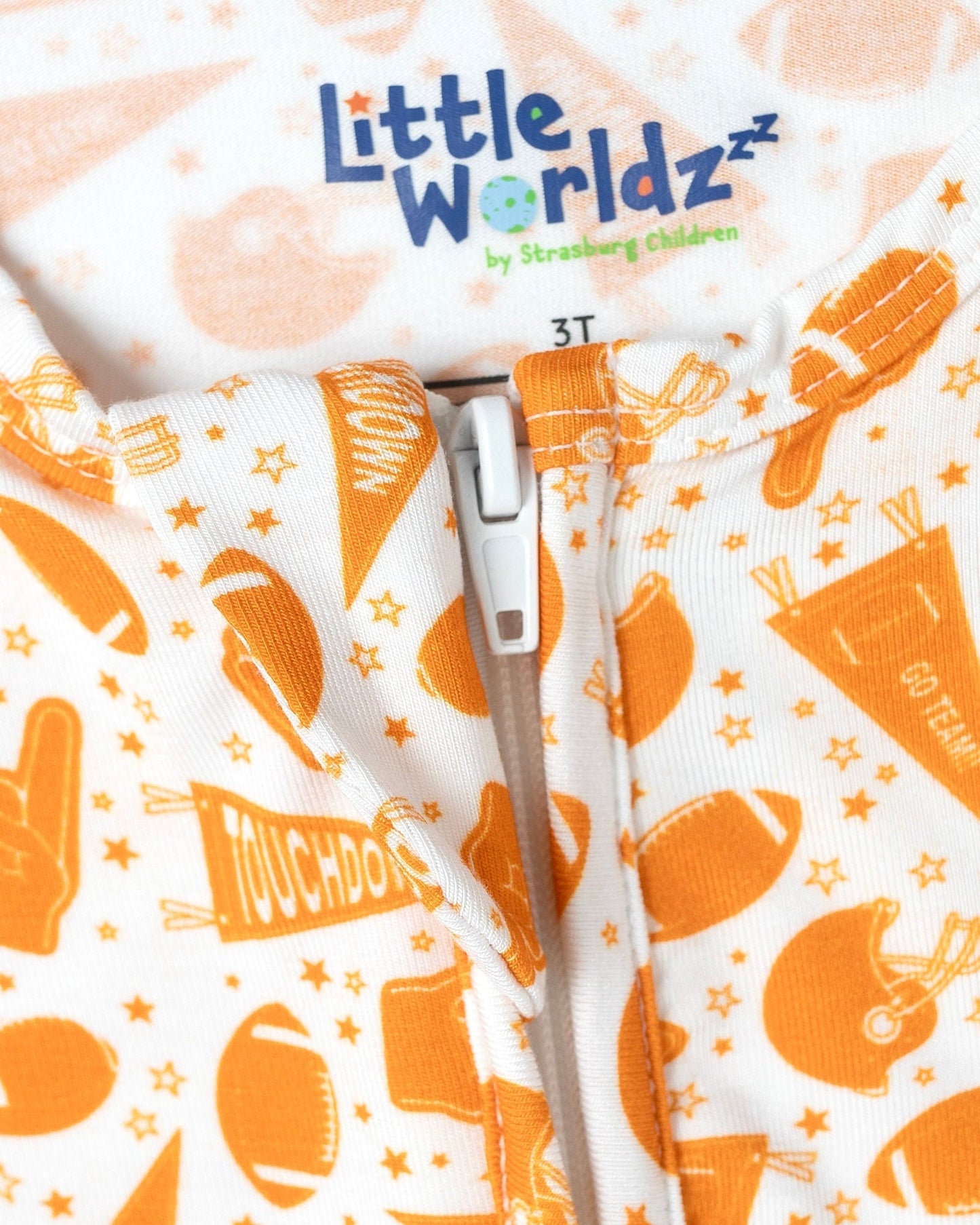 Football Toddler Bamboo Pajamas