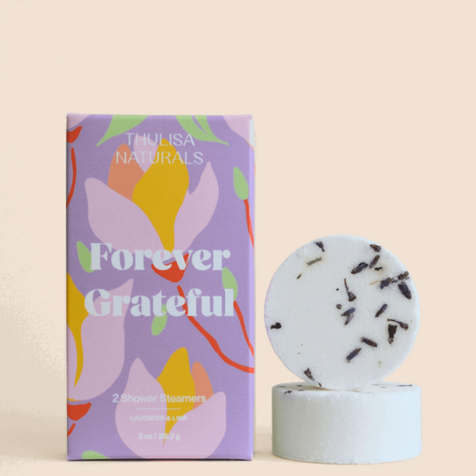 Mother's Day Forever Grateful Lavender Lime Shower Steamers