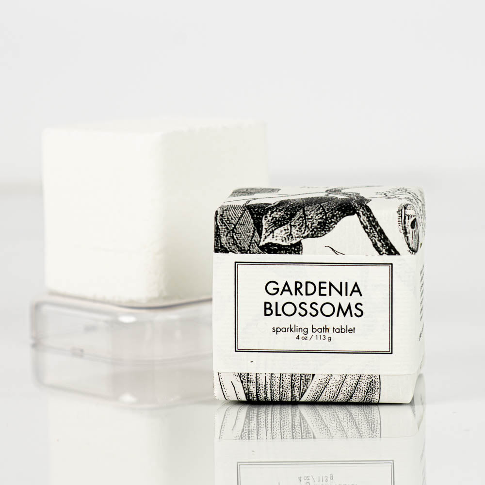 Gardenia Blossoms - Sparkling Bath Tablet