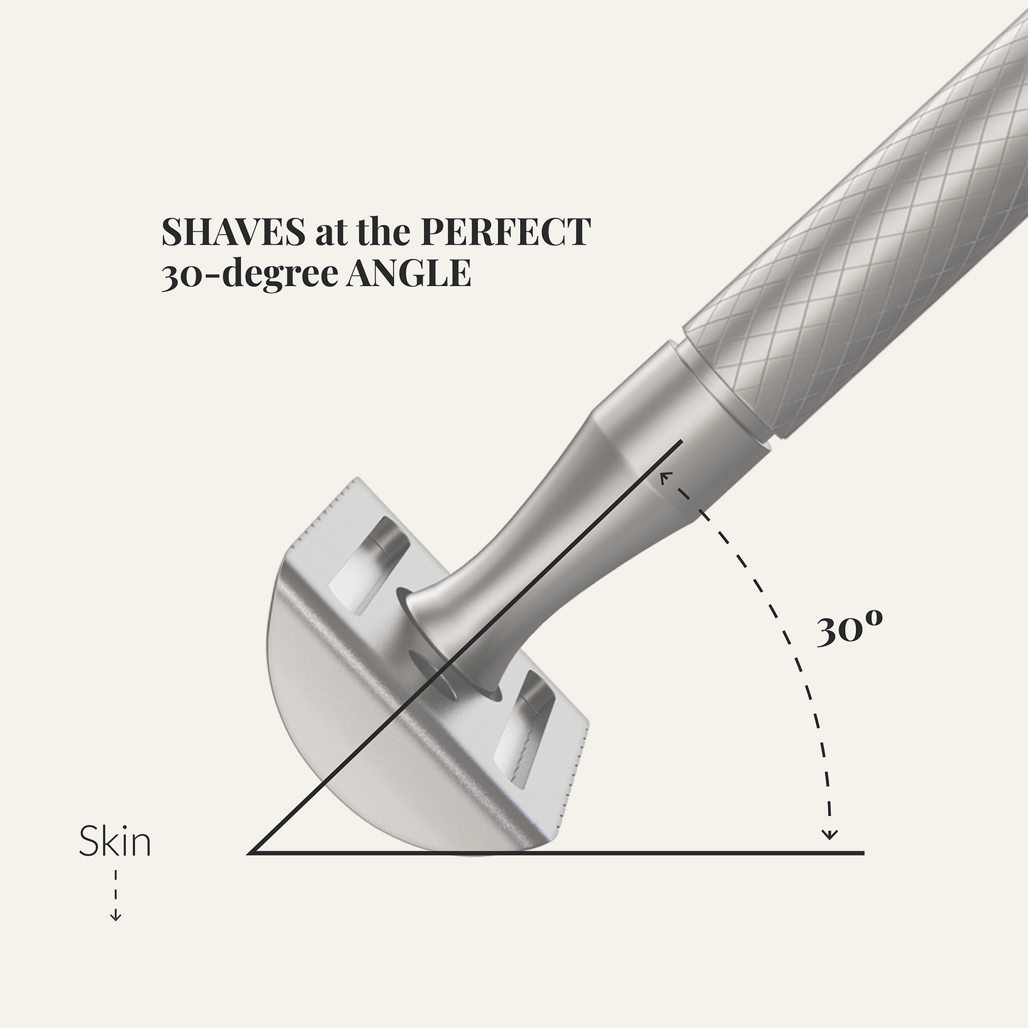 Safety Razor - Baron Noble - Forge Gray