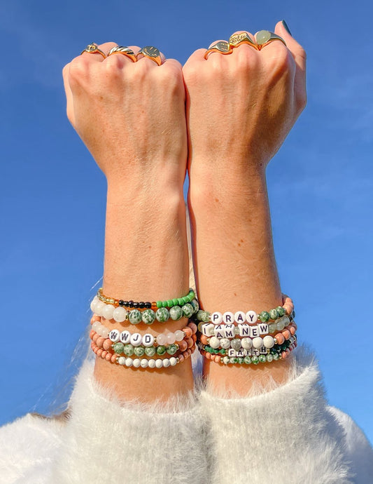 Howlite Stacker Bracelet