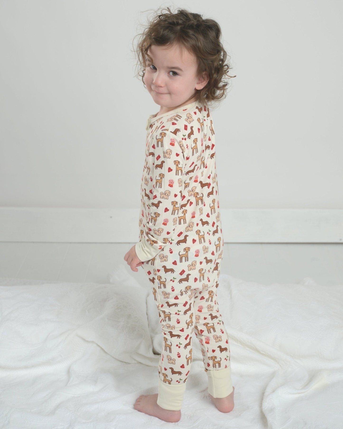 I Ruff You Toddler Bamboo Pajamas