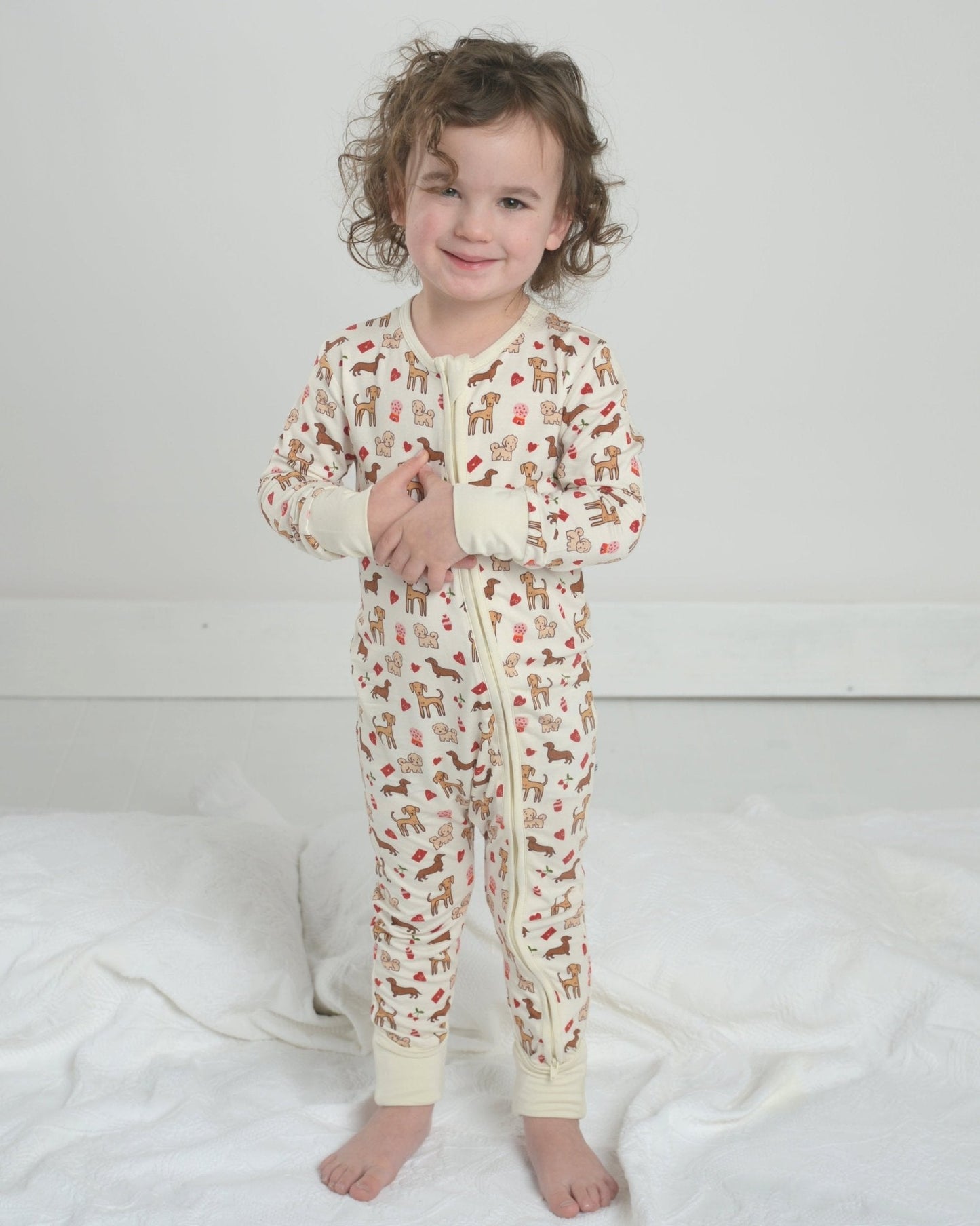 I Ruff You Toddler Bamboo Pajamas