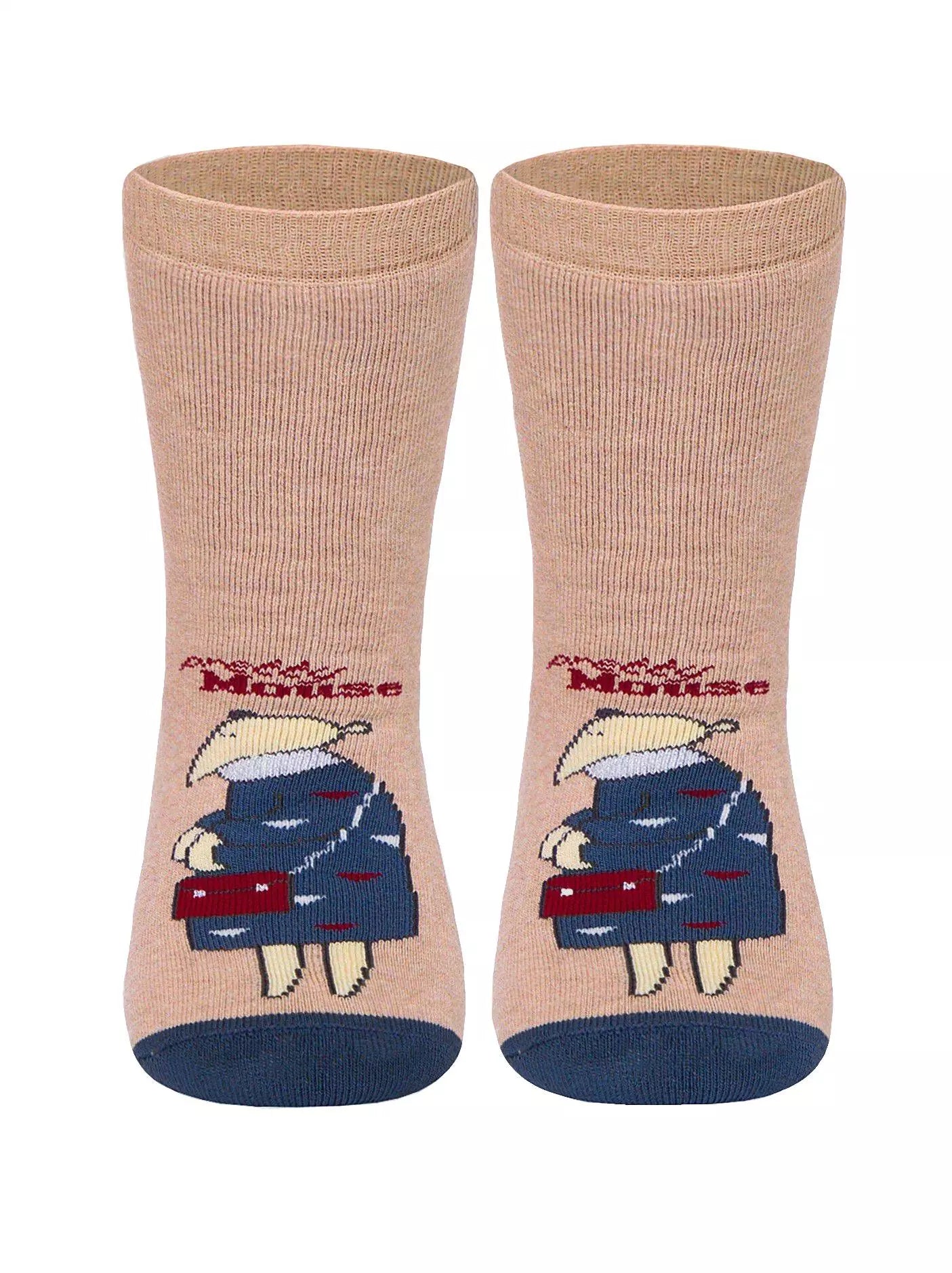 Conte-Kids Pretty Tootsies #17С-45СП(295) - Lot of 2 pairs Cotton Terry Socks for Girls