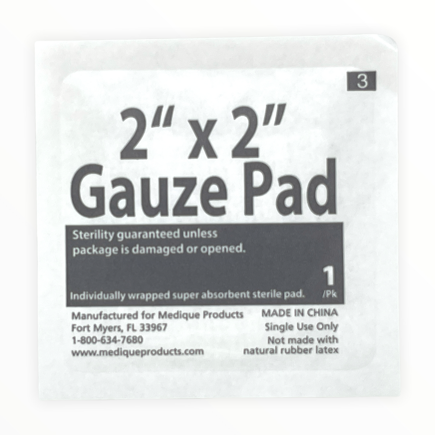 Sterile Gauze Pads 2” x 2”