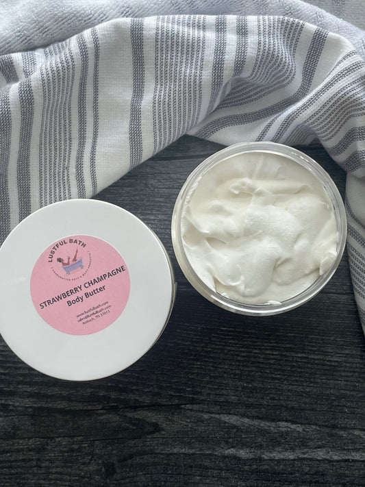 STRAWBERRY CHAMPAGNE BODY BUTTER