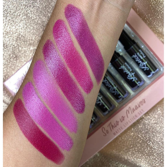 So This Is Mauves Matte Lipstick Set