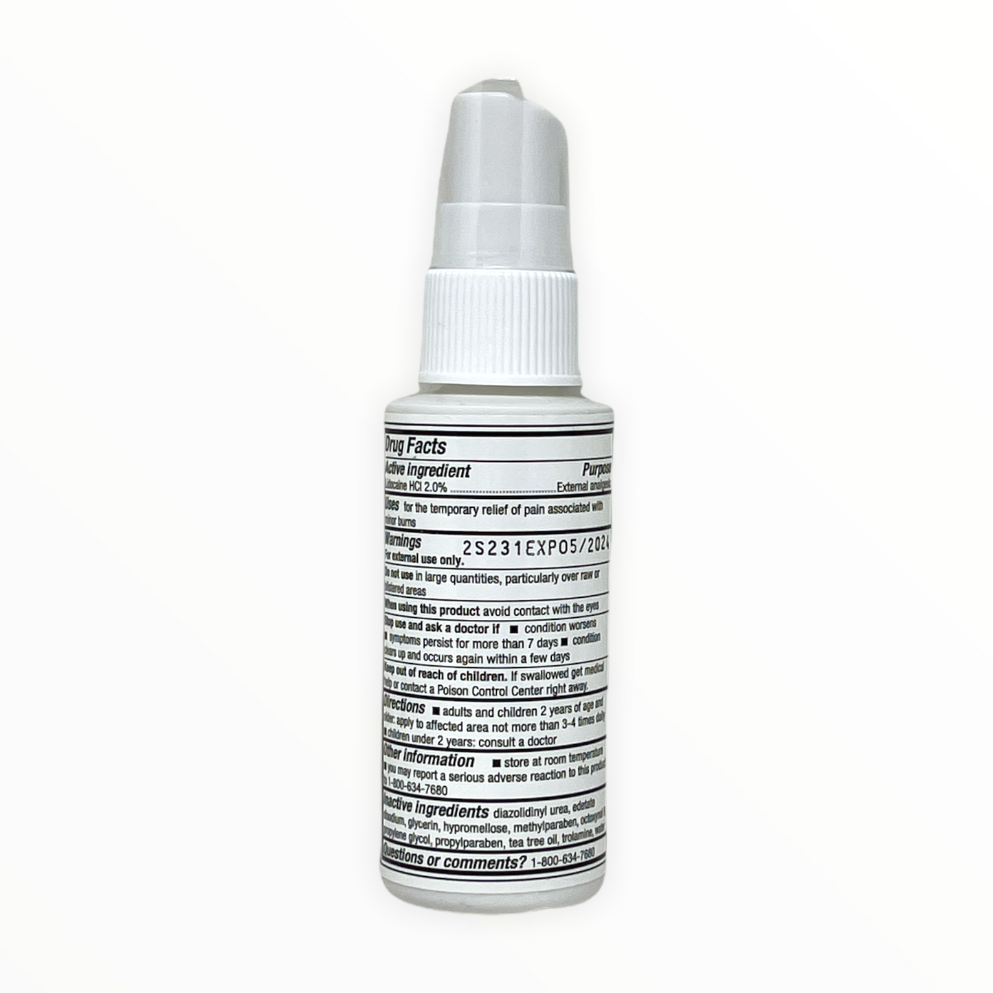 Medique | Burn Spray, Pump