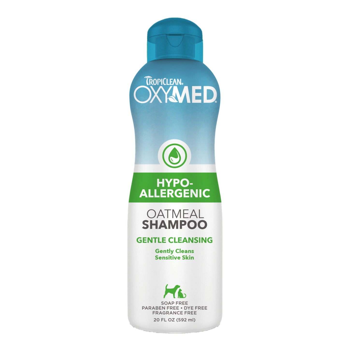 Tropiclean Hypoallergenic Oatmeal Pet Shampoo (20oz)