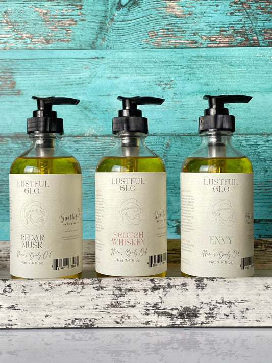 LUSTFUL GLO BODY OIL