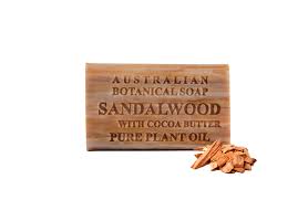 Australian Botanical Soap - Sandalwood Bar Soap, 6.6 oz - Gentle Cleansing Soap